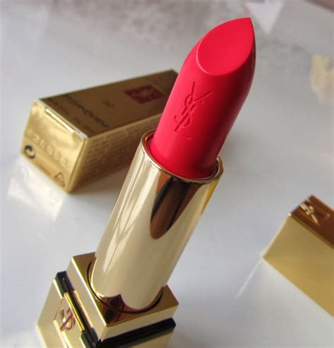 review lipstik ysl rosy coral indonesia|ysl rouge rose lipstick.